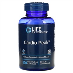 Life Extension, Cardio Peak, 120 вегетарианских капсул