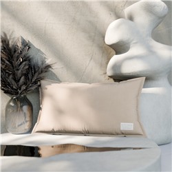 Подушка Этель, 30х50+1 см, бежевый, 100% хлопок