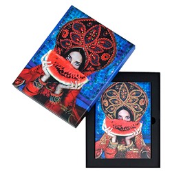 Ежедневник недатированный Escalada, #Маргарита Карева, А5, 120 л., Арбуз