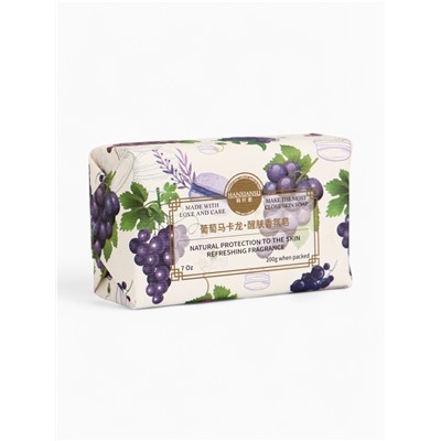 Мыло твердое «Виноградный макарун», 200 г