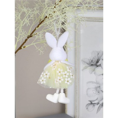 Декоративное украшение Кролик 15 см / W-QT113 /уп 50/