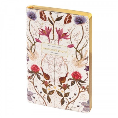 Ежедневник недатированный А5 256 стр. ЛАЙТ "Symmetrical Flora" 3-743/14 Bruno Visconti