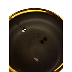 УЦЕНКА Кашпо "Золотое" 14,5х14,5х10см