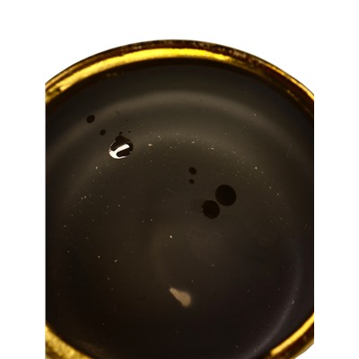 УЦЕНКА Кашпо "Золотое" 14,5х14,5х10см