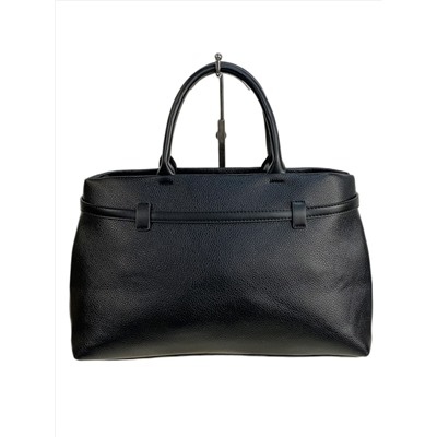 Женская сумка из искусственной кожи, цвет черный