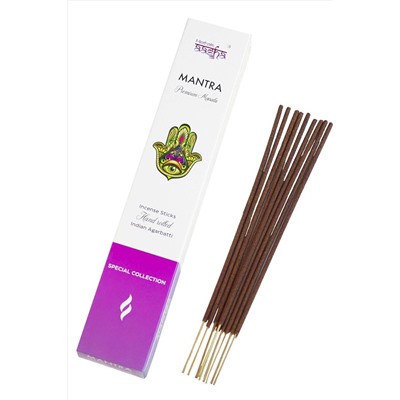 Aasha Herbals Ароматические палочки / Mantra Premium Masala Special Collection, 10 шт. KRISTALLER, 1110232