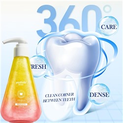 Yashida Отбеливающая гелевая зубная паста со вкусом цитруса и мяты, 220 гр