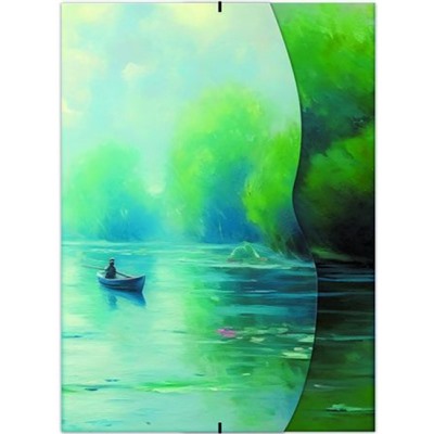 Папка на резинке А4 Dream. 1 "Пейзаж" ПРП40278 Эксмо