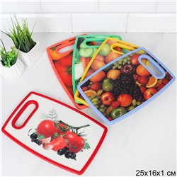 Доска разделочная 25x16х1 см / GB-2-1 /уп 48/ 200 гр