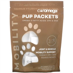 Coromega, Pup Packets, Joint & Muscle Mobility Support, 30 Squeeze Packets, 2.6 ml Each