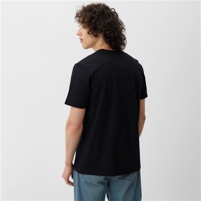 Футболка мужская KAFTAN Santa, черный, размер XL