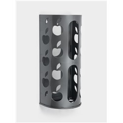 Корзина для пакетов Darel plastic «Яблоко», пластик, 16×13.5×37.5 см, МИКС