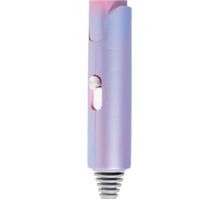 Фен LF-23, 800 Вт, 2 скорости, складная ручка, розово-сиреневый