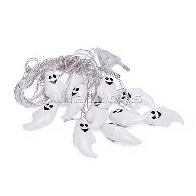 Электрогирлянда Привидения, 2м, 10 ламп