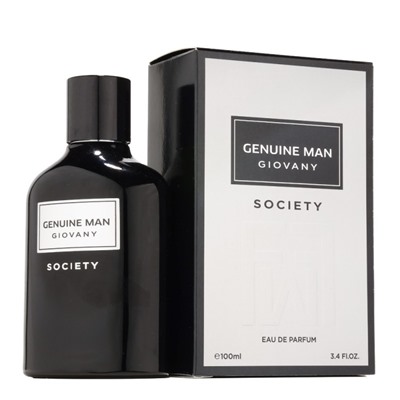 Парфюмерная вода Fragrance World Genuine Man Giovany Society (Givenchy Gentleman Society) мужская ОАЭ