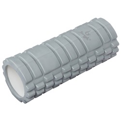 Ролик массажный Sangh, 33×14 см, цвет серый