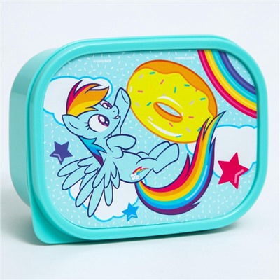 Ланч-бокс прямоугольный 0.5 л «Радуга Дэш», My little pony