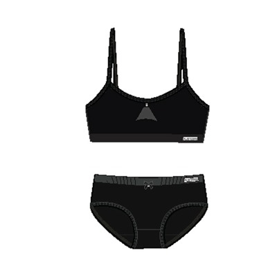 Комплект бесшовного белья для девочки