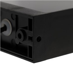 Светильник фасадный «Гранд», 5 Вт, 3000К, IP65, 220 В, пластиковый корпус, чёрный, свечение тёплое белое