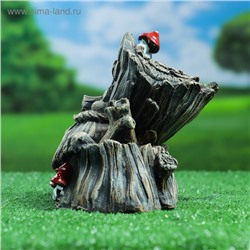 Садовая фигура из полистоуна «Лесовичок», 20×14×19 см