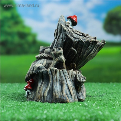 Садовая фигура из полистоуна «Лесовичок», 20×14×19 см