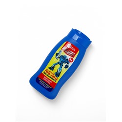 Подарочный набор детский SUPER ROBOT, гель-пена 250 мл и мочалка, Чистое счастье