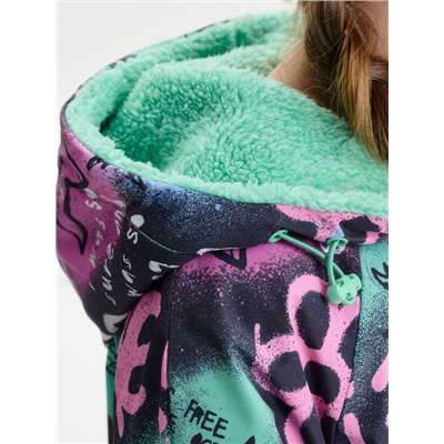 Двусторонняя ветровка для девочек