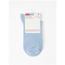 Классические CONTE CLASSIC Удлинённые носки женские из хлопка с пикотом «Подснежник»