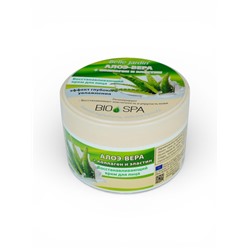 Крем для лица B.J.Bio Spa алоэ-вера + коллаген и эластин, 200 мл