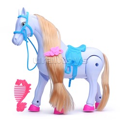 Лошадка "Бони" на батарейках, в коробке