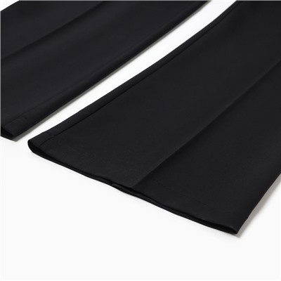 Брюки женские прямые MINAKU: Classic, чёрные, размер 50