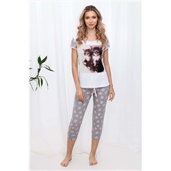 Пижама с бриджами Два котёнка НАТАЛИ, 883850