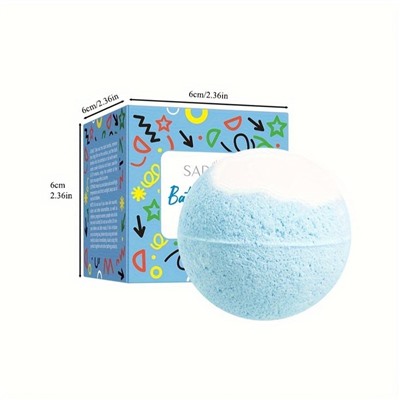 SADOER Бомбочка для ванны ароматическая с камелией, 100гр