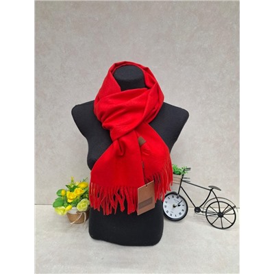 Мягкий палантин из кашемира, цвет красный