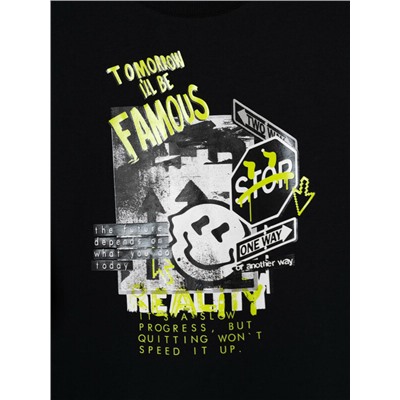 Фуфайка трикотажная для мальчиков (футболка)