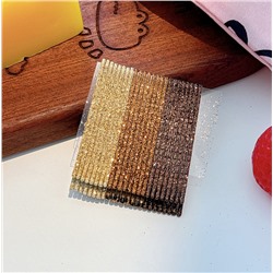 Невидимки для волос блестящие, Набор 24 штуки, длина 5 см.