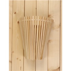 Абажур для бани и сауны «Свет», липа, 40×30×11 см, настенный, «Добропаровъ»