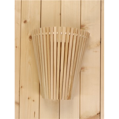 Абажур для бани и сауны «Свет», липа, 40×30×11 см, настенный, «Добропаровъ»