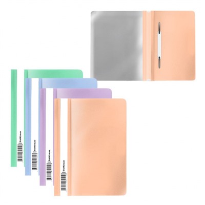 Скоросшиватель А5+ пластиковый "Цветущая нежность" ассорти 61130 ErichKrause