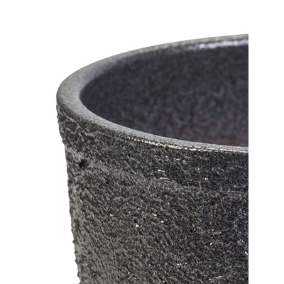 Горшок для цветов «Шагрень», 2.4 л, d=17 см, h=18 см, керамический, с поддоном