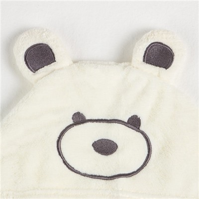 Полотенце с капюшоном «Крошка Я», 67×120 см, белое