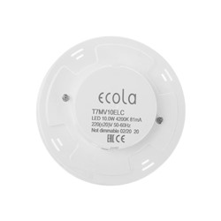УЦЕНКА Лампа светодиодная Ecola, GX70, 10 Вт, 4200 K, 111×42 мм, дневной белый, матовое стекло