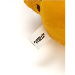 Игрушка для собак с пищалкой «Жирафик», 12×25 см, жёлтый