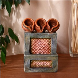 Фонтан настольный «Рувим», 15×12.5×24 см, с подсветкой