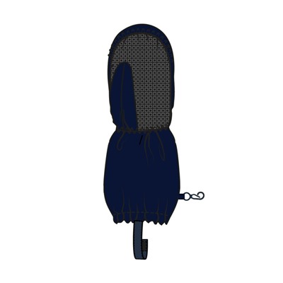 Варежки текстильные для мальчиков