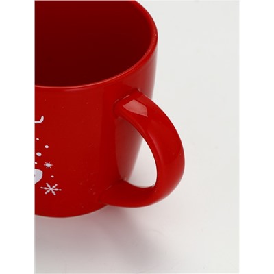 УЦЕНКА Кружка керамическая новогодняя «Счастья в новом году», 370 мл