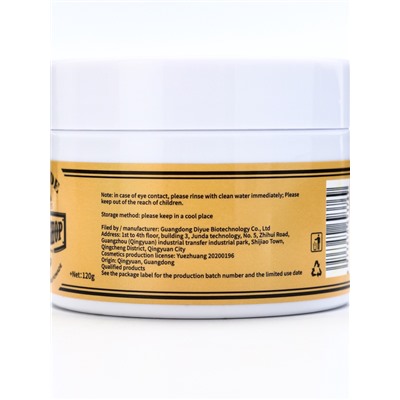 Воск для укладки волос на водной основе «Сильная фиксация», 120 г