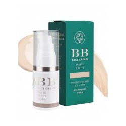 Крем BB Матирующий тон Ivory для жирной кожи SPF-15