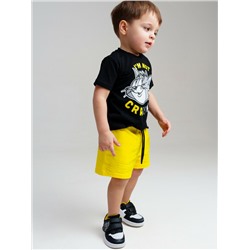 Комплект детский трикотажный для мальчиков: фуфайка (футболка), шорты