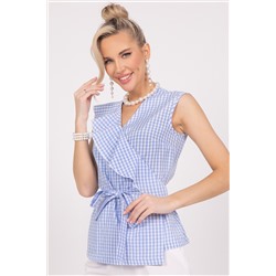 Блузка Ласка (голубой)